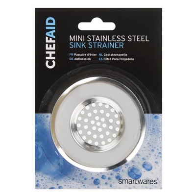 Chef Aid Mini S/S Sink Strainer