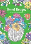 Pattern Or Floral Design Anti-Stress Colouring Book