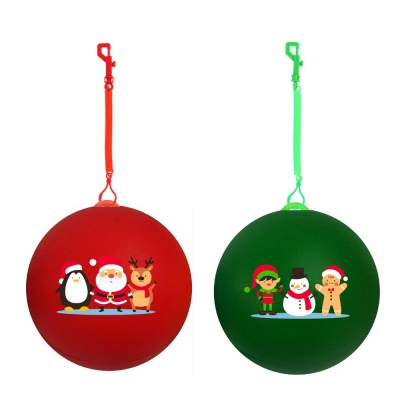 Christmas 10" ( 25cm ) Fruit Scented Ball With Keychain