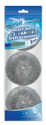 Galvanised Scourers 3 Pack 20gm