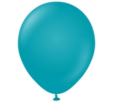Kalisan 12" Standard Turquoise Latex Balloons 100 Pack