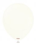 Kalisan 18" Retro White Latex Balloon 25 Pack