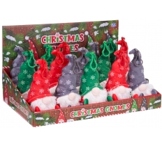 Plush Gnome Christmas Bag Clips