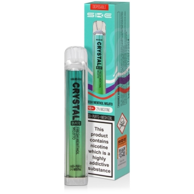 SKE Crystal Bar Vape Fresh Menthol Mojito