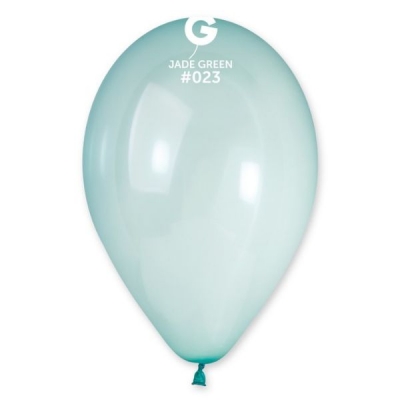 Gemar 13" Pack 50 Latex Balloons Crystal Jade Green #023