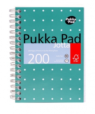 Pukka Pads A6 Lined Metallic Jotta Notepad