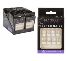 Abs French False Nails With Glue