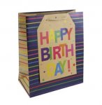 Xl Birthday Tag Large Bag