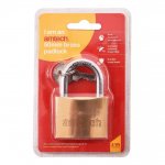 Amtech 50mm Brass Padlock