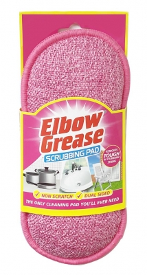 Elbow Grease Pink Scrubbing Pad