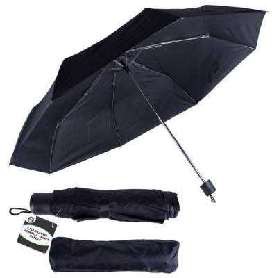 3 Fold Black Umbrella