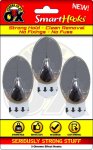 SERIOUSLY STRONG REMOVABLE HOOK CHROME 3 Pack