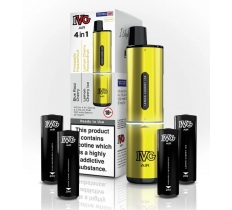 IVG Air 2400 Rechargeable 4 in 1 Vape Yellow Starter Kit