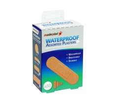 Waterproof Plasters 50 Pack ( Assorted Sizes )