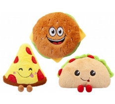 Happy Fast Food Friends 27cm 3 Assorted