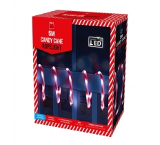 Led Timer Candy Cane Ropelight 5M