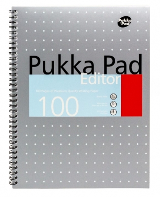 Pukka Pads A4+ Lined Metallic Editor Pad