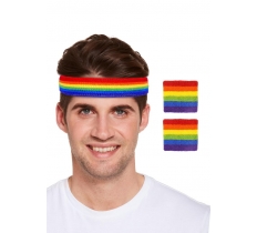 Pride Headband And Wristbands Set