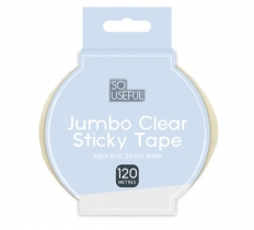 Jumbo Clear Sticky Tape 120m