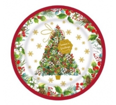 Party Melamine Round Plate