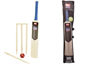 SIZE 5 CRICKET SET IM MESH BAG