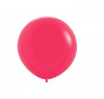 Fashion Colour Solid Raspberry 014 Latex Balloons 24" 3 PackPc