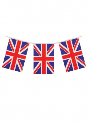 Union Jack Flag Bunting 10M ( 20 Flags )