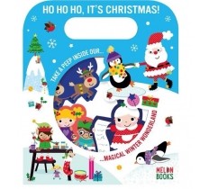 Ho Ho Ho Xmas Die Cut Board Book