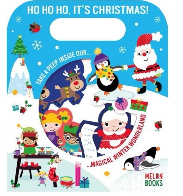 Ho Ho Ho Xmas Die Cut Board Book