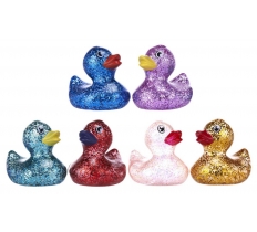 Glittered 6cm Duck ( Assorted )