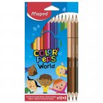 Maped Color'Peps Duo Skin Tone Colour Pencils Set 15 Pack