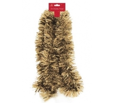 Christmas Chunky Gold Tinsel 2m