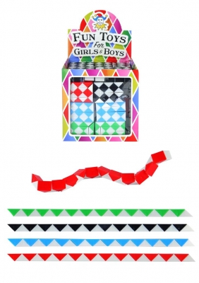 Puzzle Snake 22cm ( Assorted Colours ) X 84 ( 22p Each )