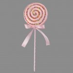 Lolly Stem Pink 15x43cm