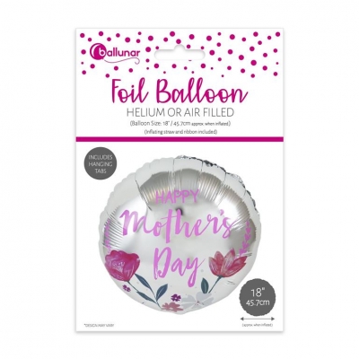 Mothers Day Round Foil Balloon