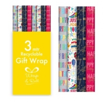 3M Happy Birthday Gift Wrap