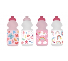 Girls Printed Sports Water Bottle 500ml