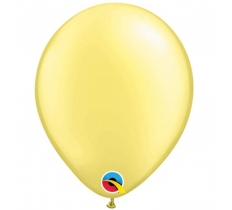 5" Round Pearl Lemon Qualatex Latex Balloons