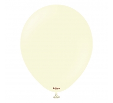 Kalisan 5" Standard Macaron Pale Yellow Balloons 100pc