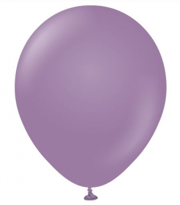 Kalisan 12" Retro Lavender Latex Balloons 100 Pack