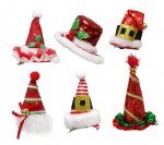 Christmas Clip On Hat Mega-Mix ( Assorted Designs )