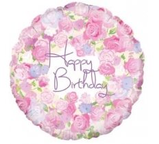 Oaktree 18" Vintage Floral Birthday