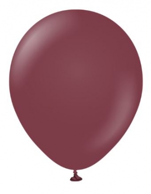 Kalisan 12" Standard Burgundy 100 Pack