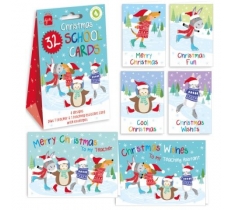 Christmas School Pack Cute Skaters Pack of 32