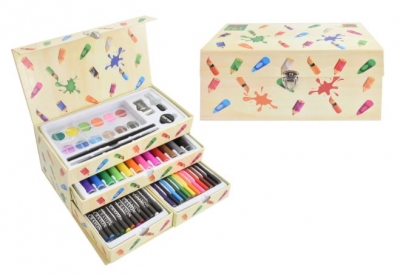 54Pc Art Set With Drawers