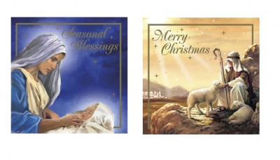 Christmas Religious Card Pack Of 12