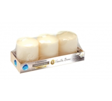Votive Candles - Vanilla And Coconut 3 Pack