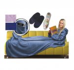 3 In 1 Blanket Memory Insoles And Slippers