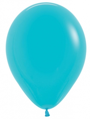 Sempertex Fashion Caribbean Blue 5" Latex Balloons 100 Pack ack
