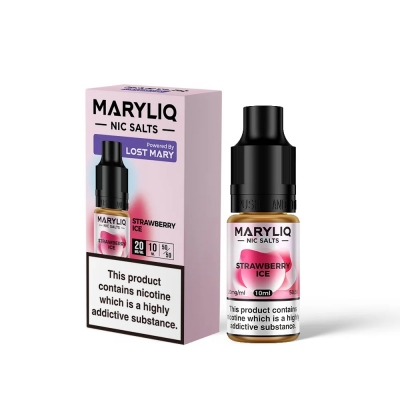 Maryliq E-liquid Strawberry Ice 20mg 10ml x 10